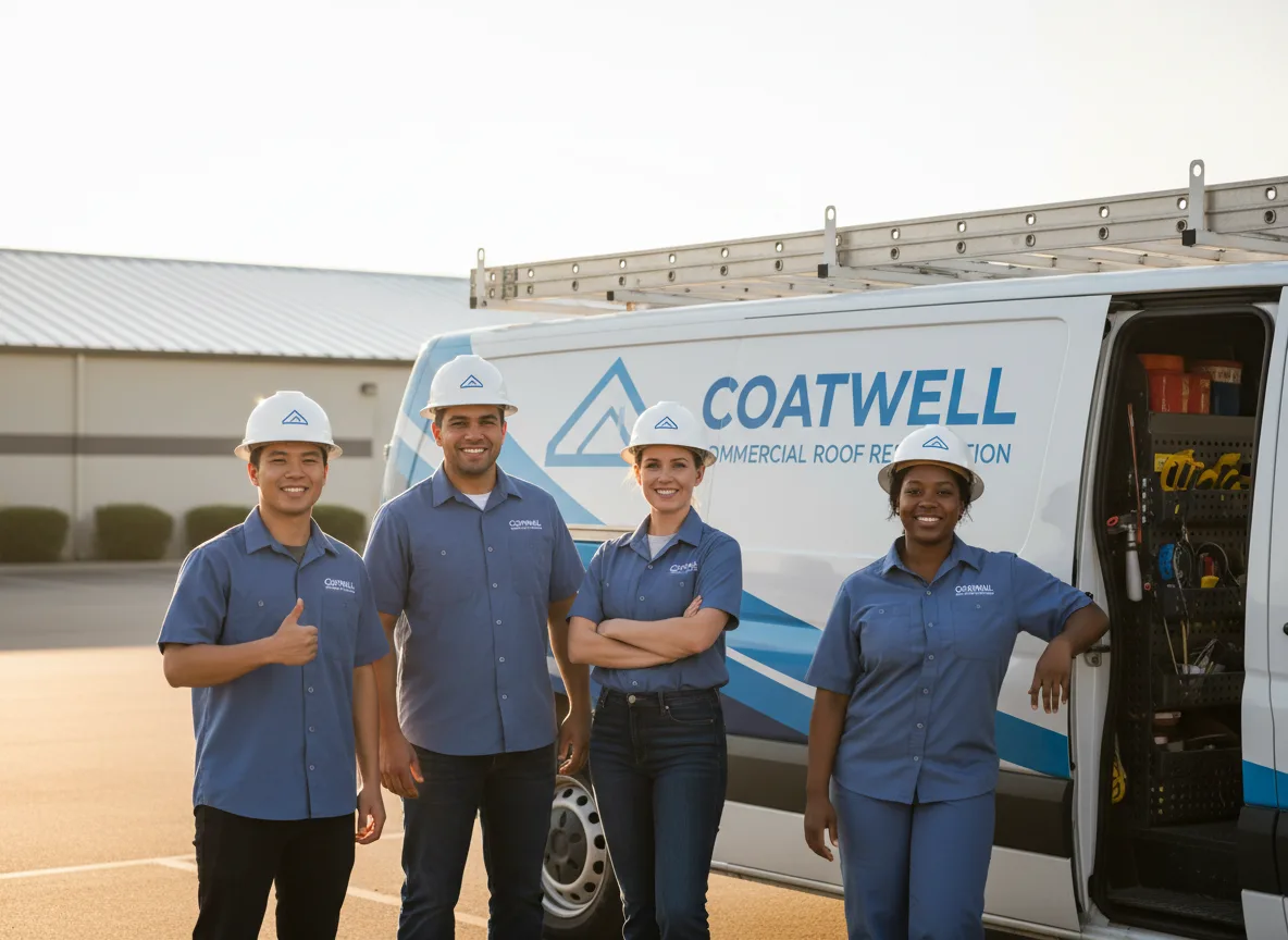 Commercial roof coating company in Garden City, IA